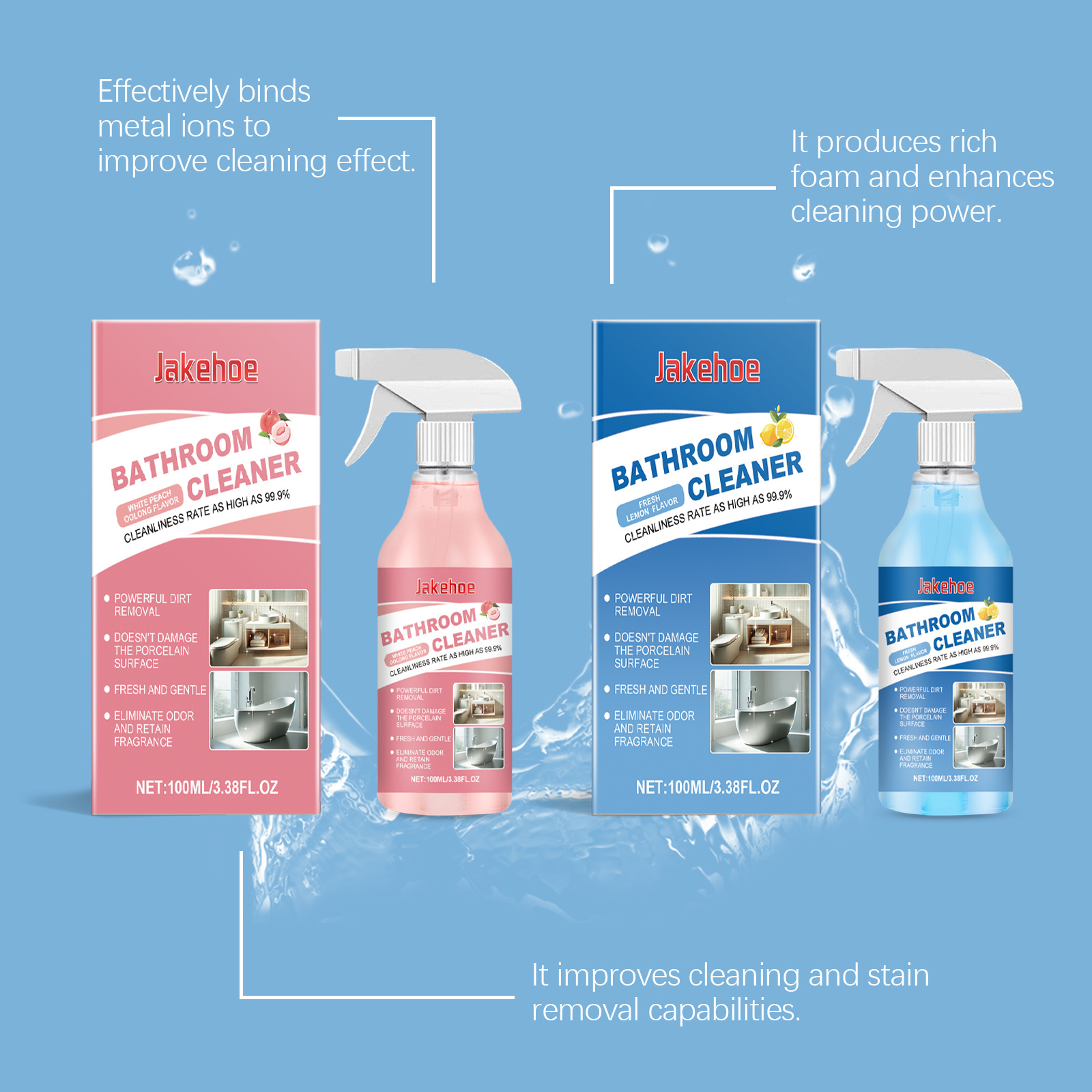 Title 12, Bathroom Cleaner Glass Shower Fragrance