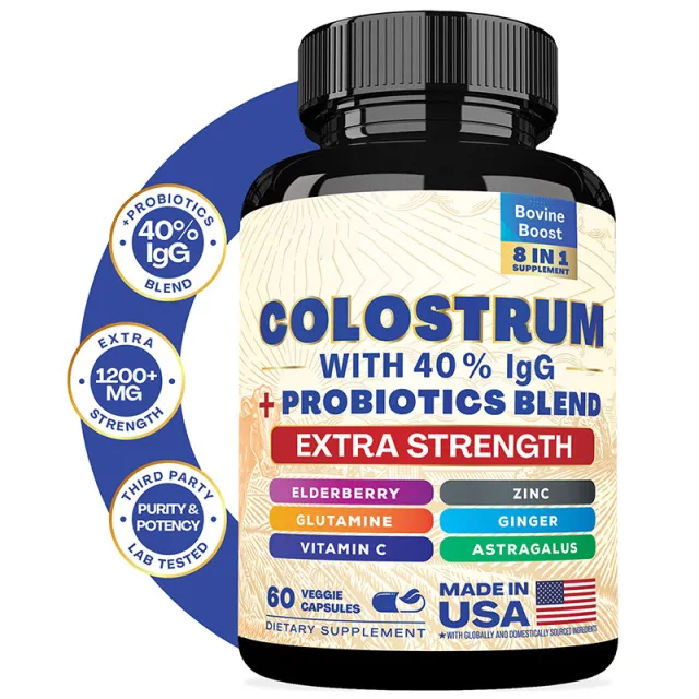 Bovine Colostrum Capsules 60 Capsules 120 Tablets - Shop at LoveMi