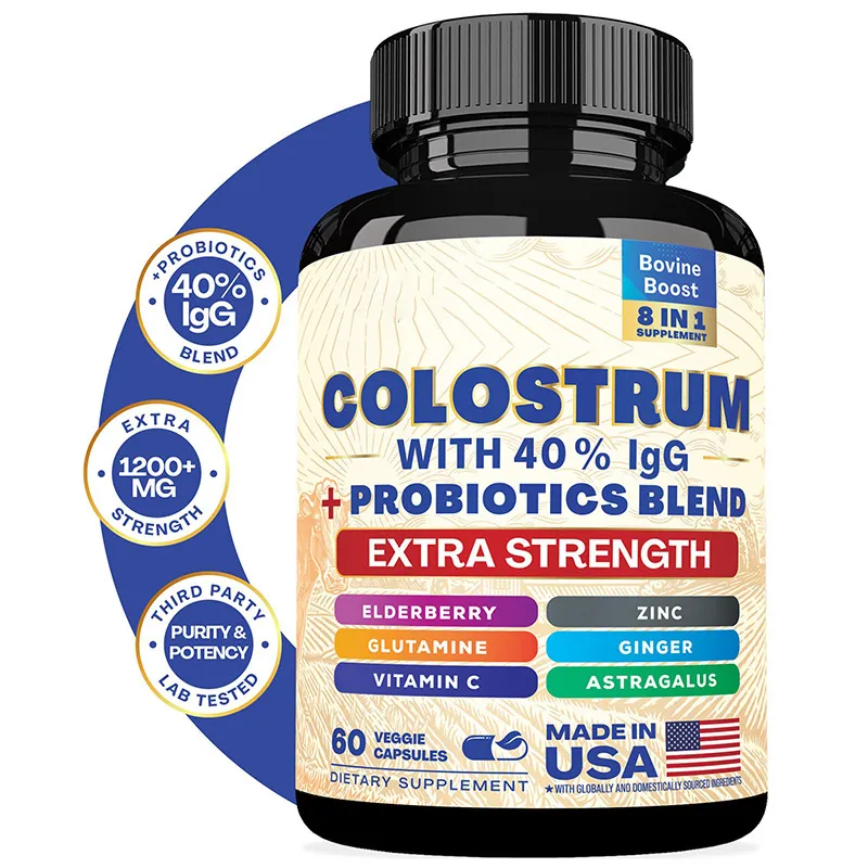 Bovine Colostrum Capsules 60 Capsules - 180 Tablets