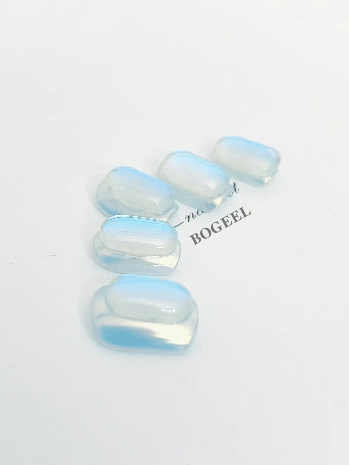 Ice Blue Personality Handmade Wear Armor