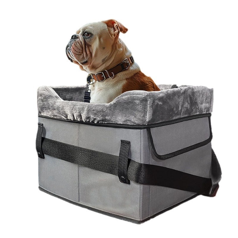 Small Car Anti-Dirt Portable Dog Booster Seat Car Dog Bed - Small Car Anti-Dirt Portable Dog Booster Seat Car Dog Bed Gray