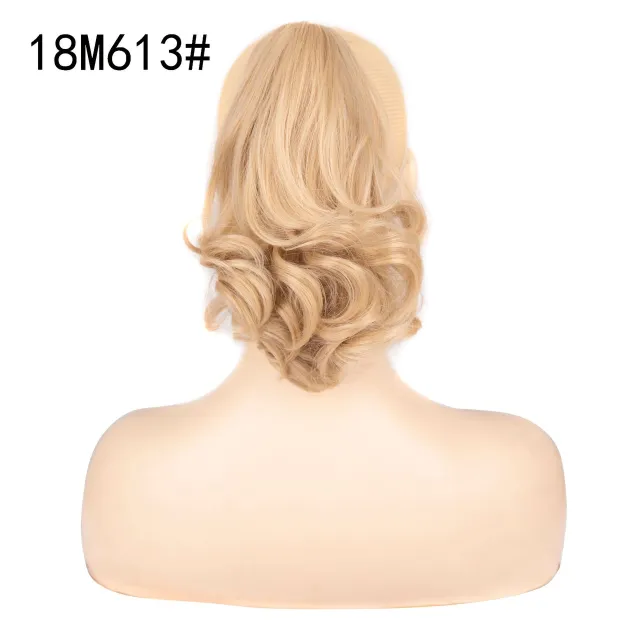 European And American Style Wig Women's Short Hair Ponytail 18M613 - Shop at LoveMi