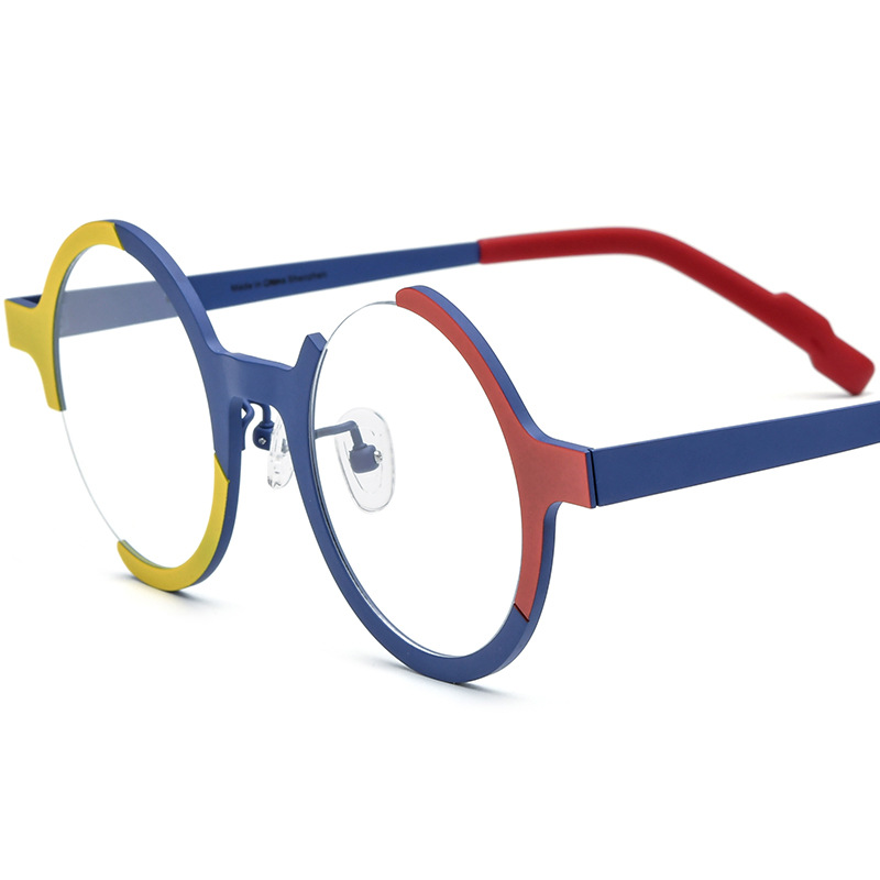 Color Matching Fashion Glasses Frame - Image 7