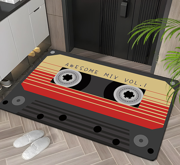 Old Record Creative Policy Radio Floor Mats
