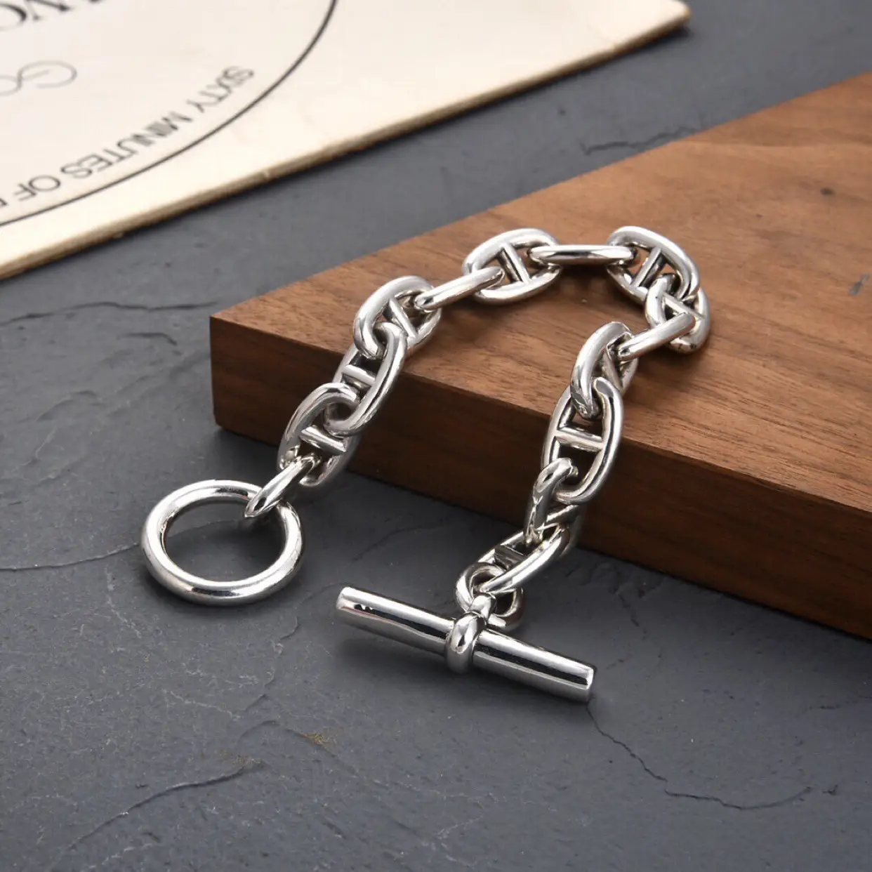 Pig Nose Bracelet Men And Women Retro Heavy Industry