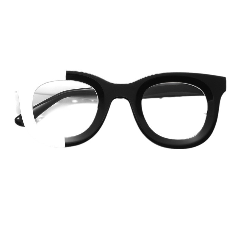Optical Mirror Fashion Small Frame Glasses - Image 9