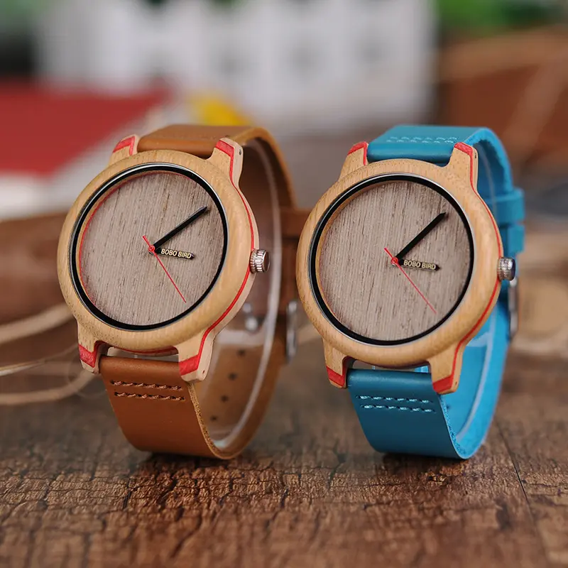 Wooden Watch Simple And Casual Quartz Movement