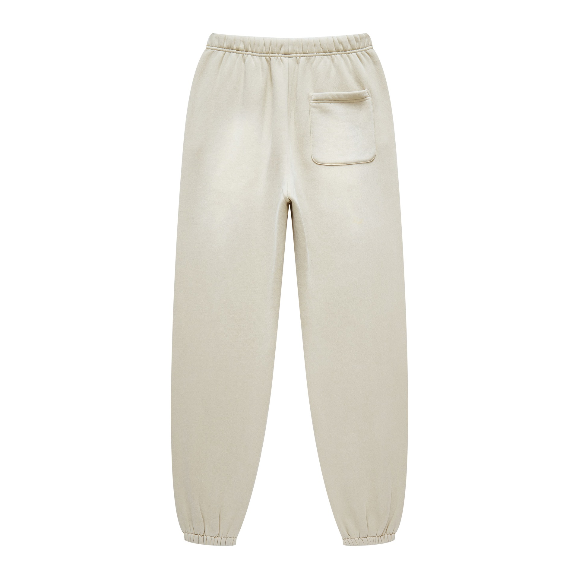 Washed Horsetail Gradient Ankle-tied Sweatpants