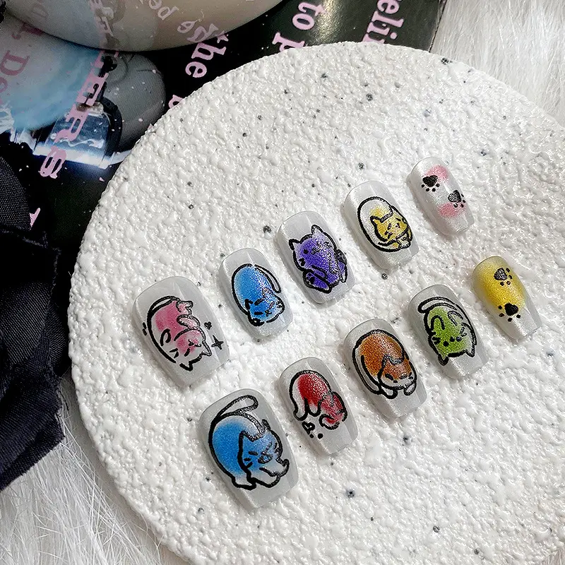Good-looking Personality Princess Japanese Cat Eye Wear