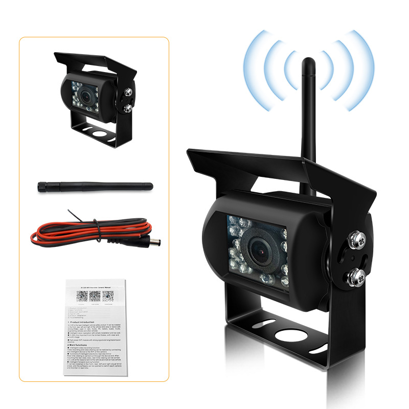 HD Wireless WiFi Rearview Camera With Night Vision