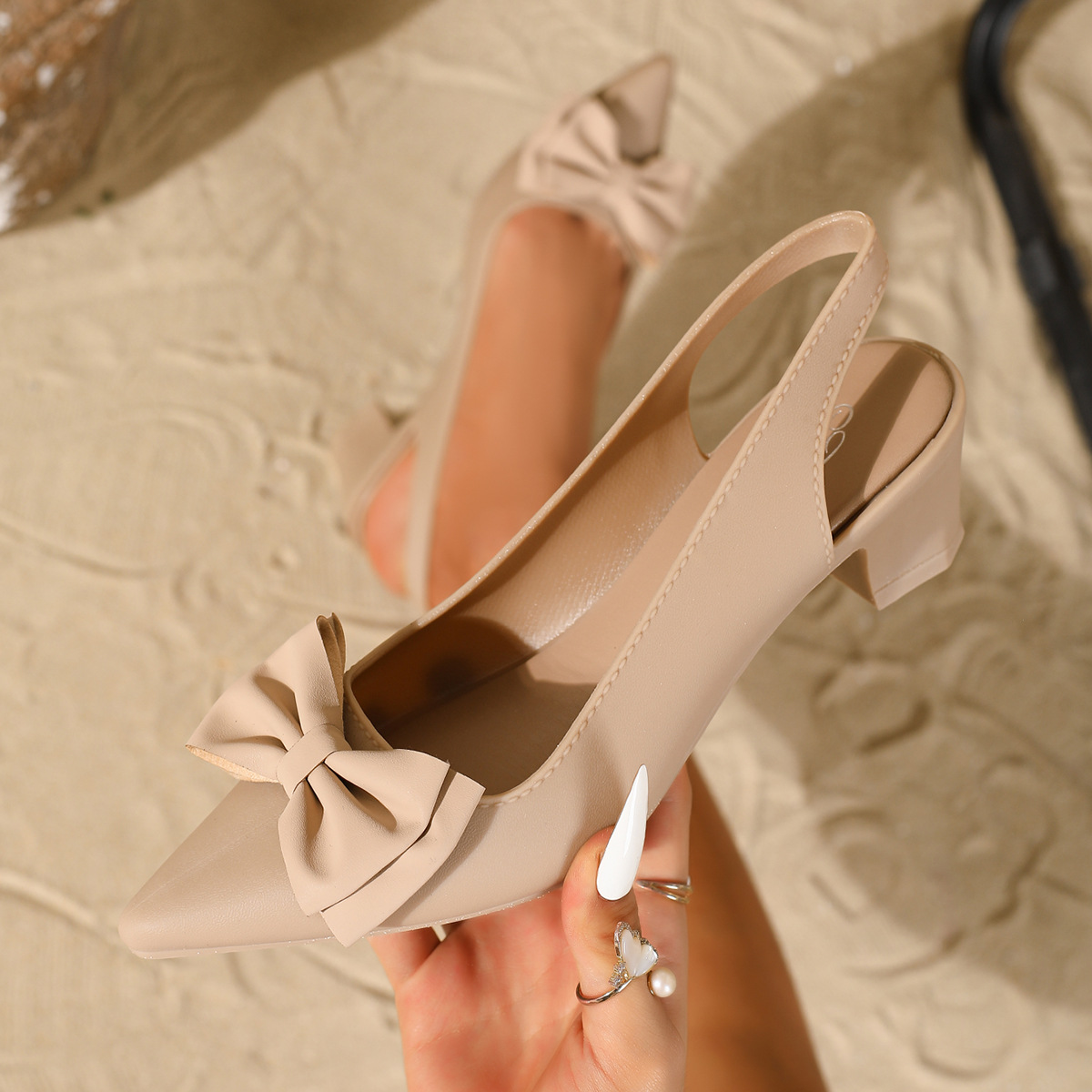 Baotou Sandals For Women Summer New Butterfly Design