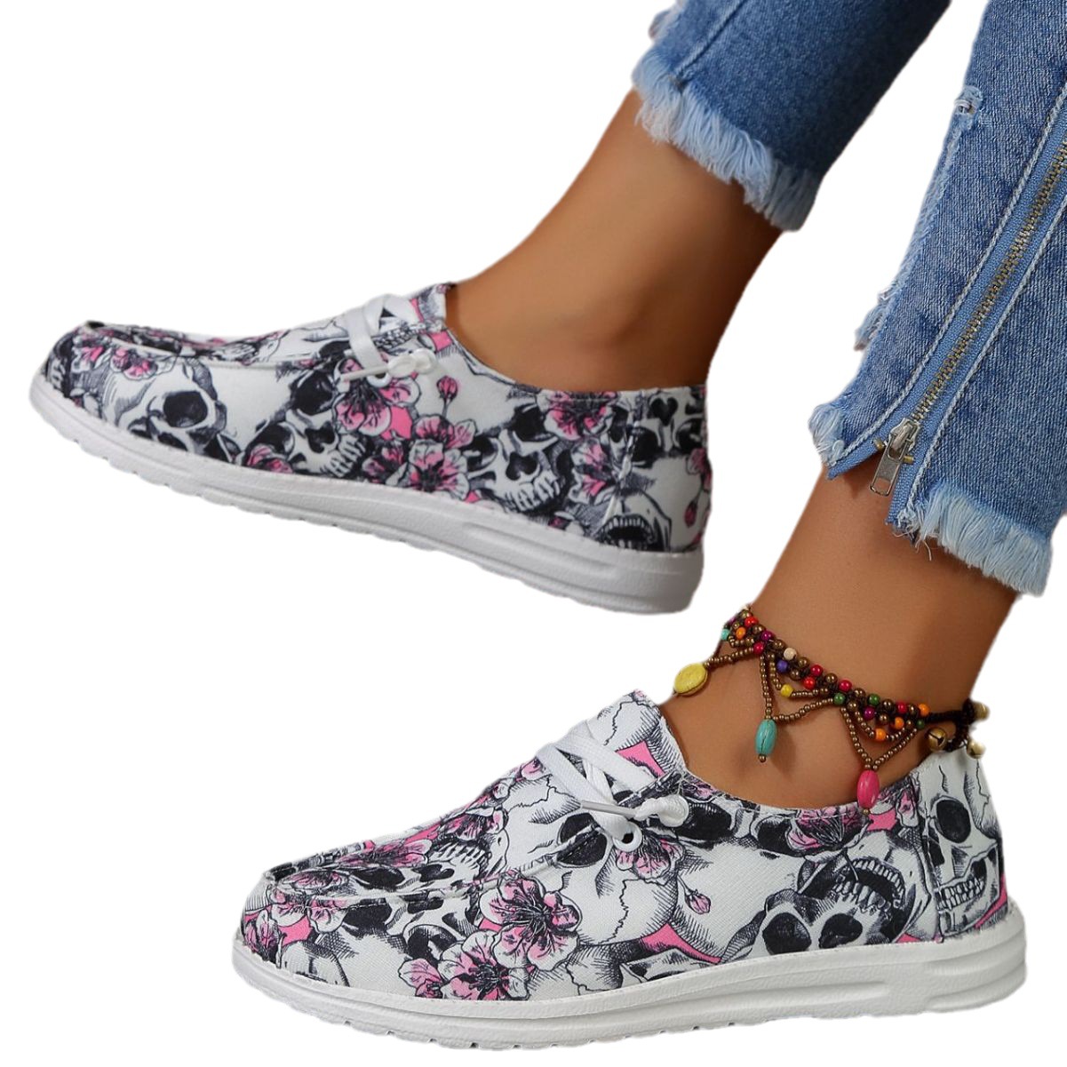 Women's Leisure Thin Shoes Temu Elegant Flower Style Light And Comfortable - Image 7