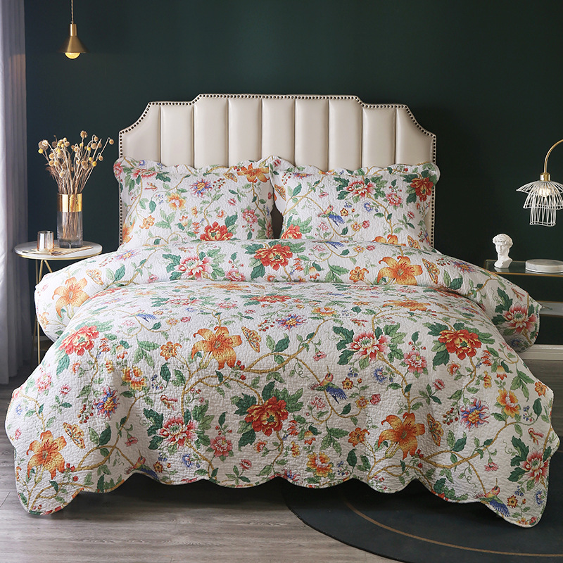 Home Fashion Personality Summer Blanket Three-piece Set