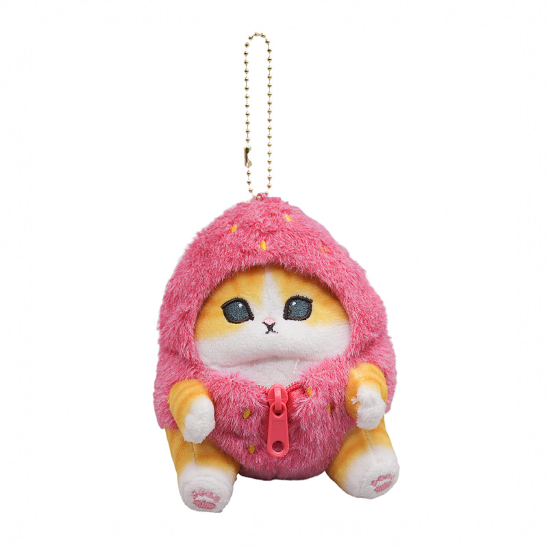 12cm Strawberry Cat