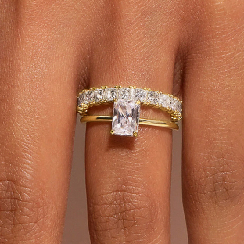 Fashionable Geometric Trendy Ring For Women