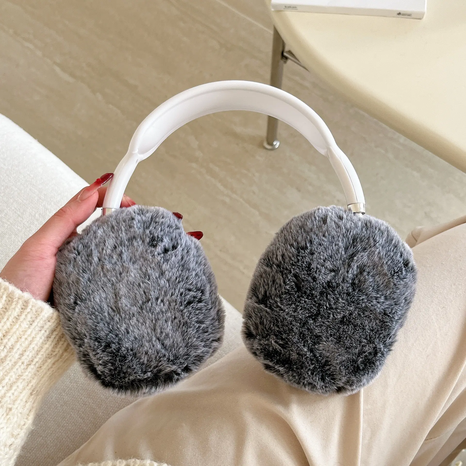 Korean-style Solid Color Headset Case Protective Cover