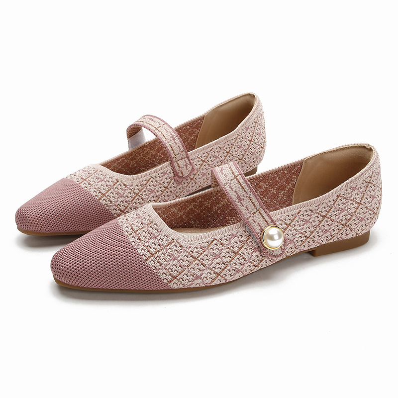 Knit Ballet Flats, picture 2 of 8