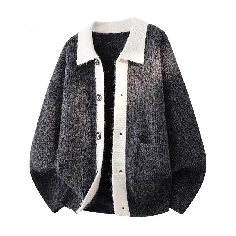 Autumn And Winter Fashionable Lapel Cardigan