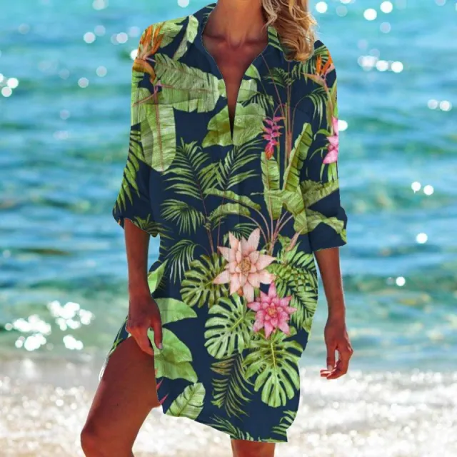Flowers And Plants 3D Printed Top Bikini Shirt Cxnt35 S330 - Shop at LoveMi