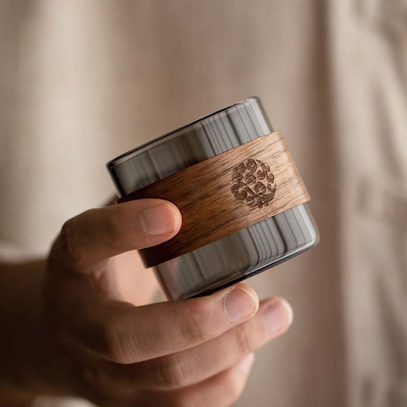 Japanese Glass Teacup Heat-resistant Anti-scald Cup