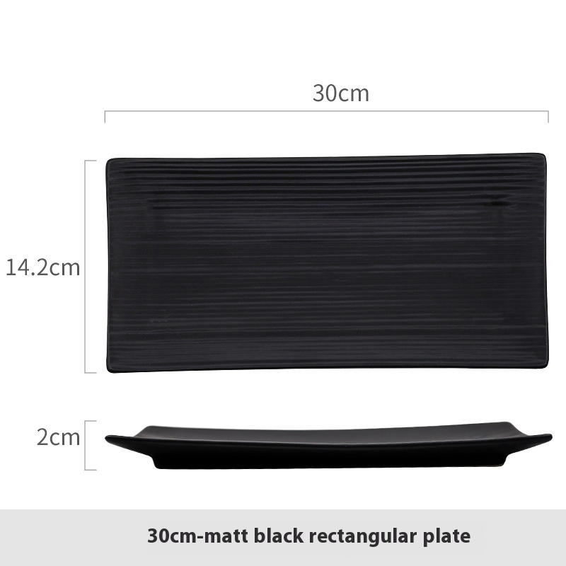 30cm Black