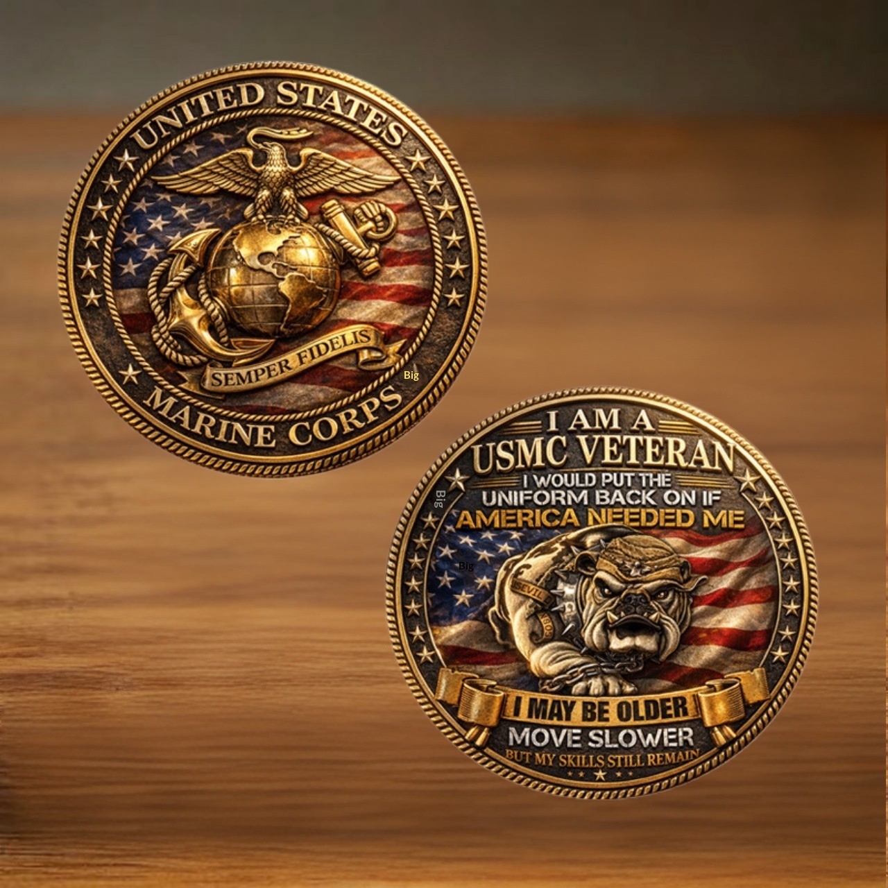 US Marine Corps Commemorative Badge