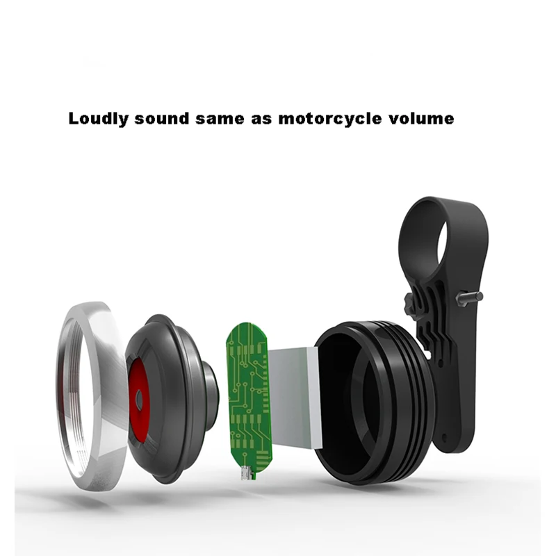 Title 11, Loud and reliable bicycle horn, perfect for ale...