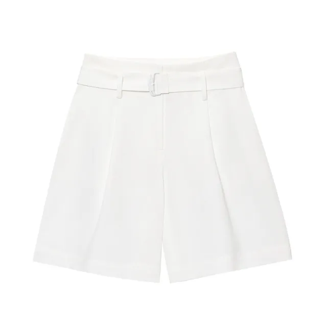 Pocket Decoration Vest With Belt Casual Shorts Pants - Shop at LoveMi
