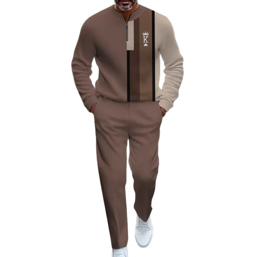 Men's Casual Long-Sleeve Pants Set | Coordinated Comfort Wear Canada — view 5