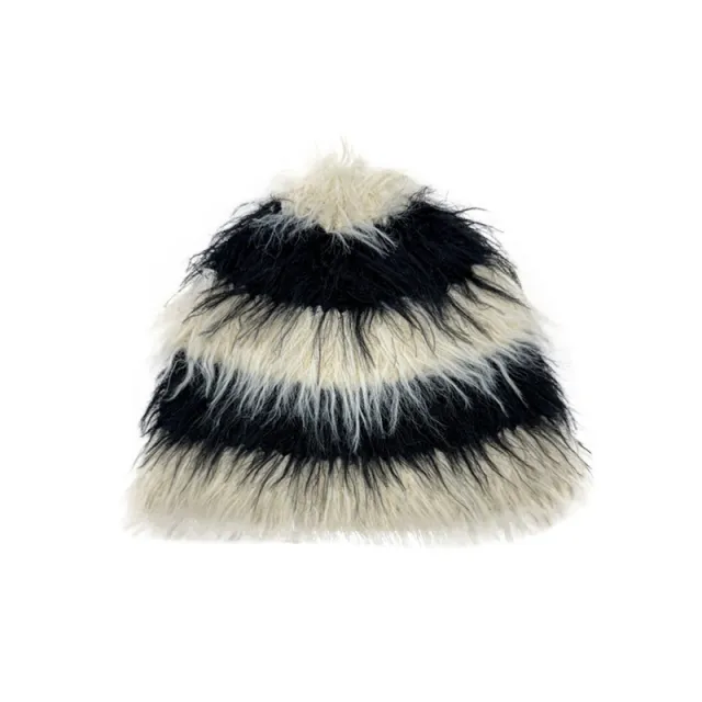 Women's Winter Atmosphere Wool Beanie Hat Black - Shop at LoveMi