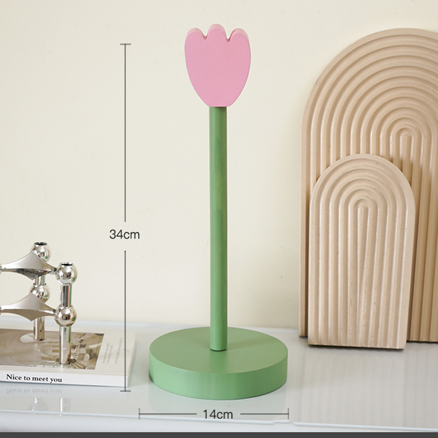 Wrought Iron Household Table Kitchen Vertical Tissue Holder Storage Rack