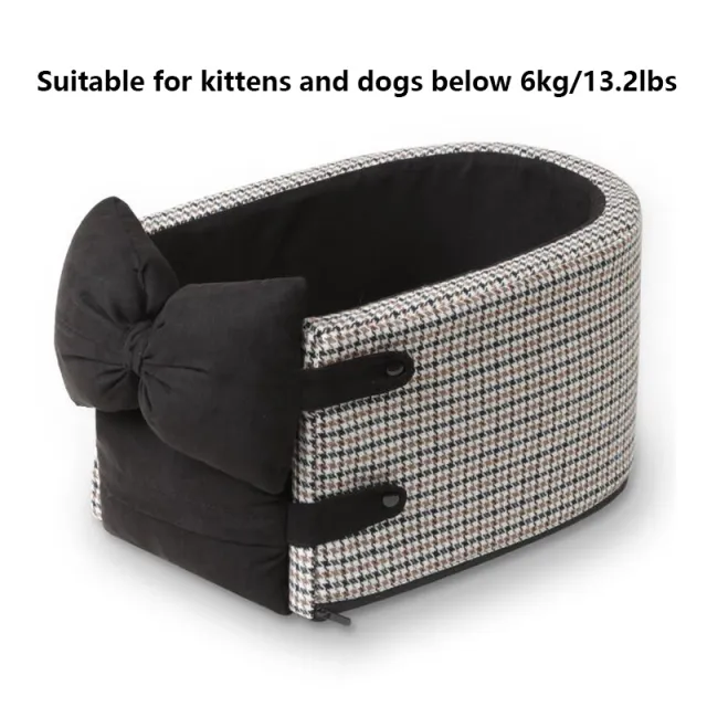 Car Central Control Front Seat Device Pet Bed Classic Black - Shop at LoveMi