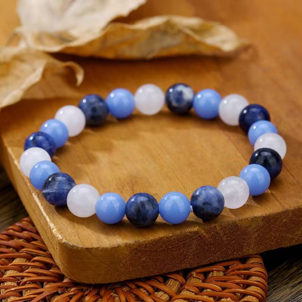 Lapis Lazuli Tiger Eye Bead Bracelet
