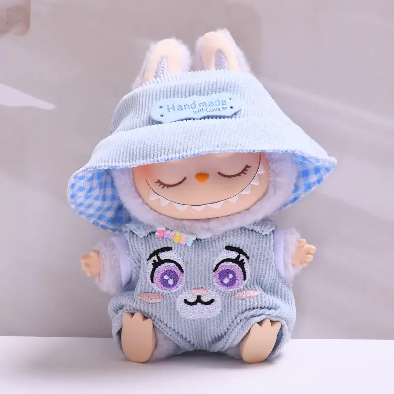 Pendant Cartoon Suspender Pants Hat Doll Clothes