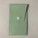 One Green Leather Bag