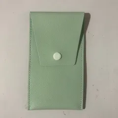 Mini Soft Hair Makeup Brush Tool Suit - One Green Leather Bag - View 1
