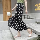 Black Big Polka Dot