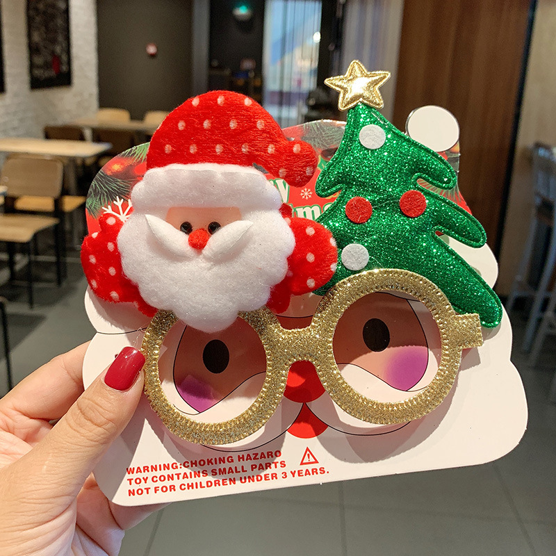 Santa Claus Tree Glasses