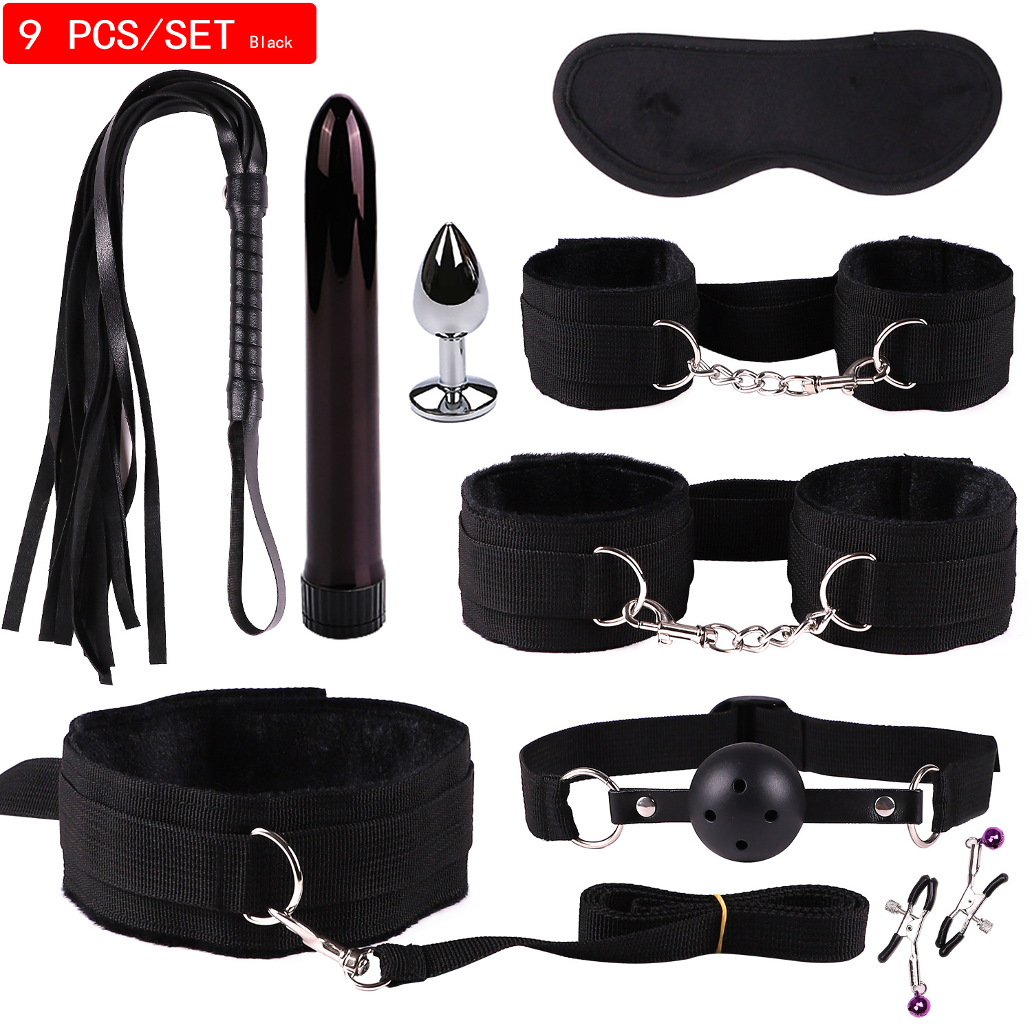 Black 9 Pieces