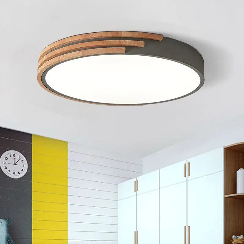 Simple Macaron Lamp Bedroom Led Ceiling