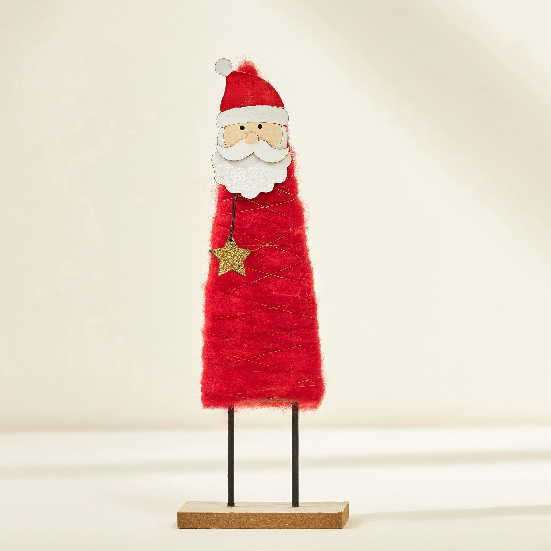 Red Standing Santa Claus