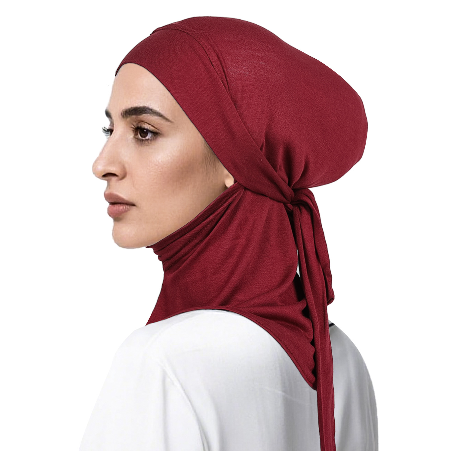 Women's Polyester Hand-embroidered Headscarf 10