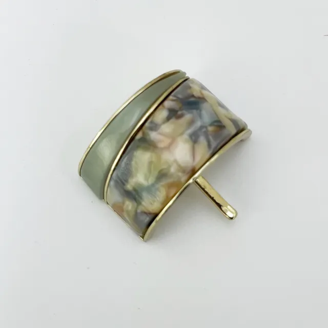 Simple Metal Low Ponytail Hair Clip Back Head Barrettes 506 Green - Shop at LoveMi
