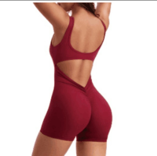 Wine Red With Chest Pad