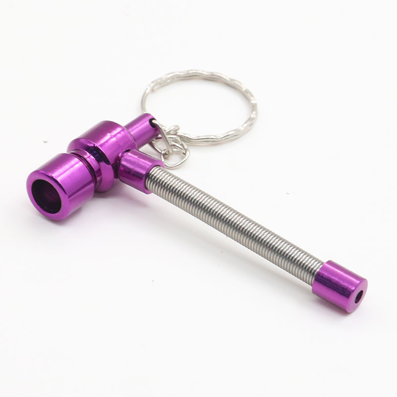 Title 1, Portable Metal Pipo Pipe With Keychain