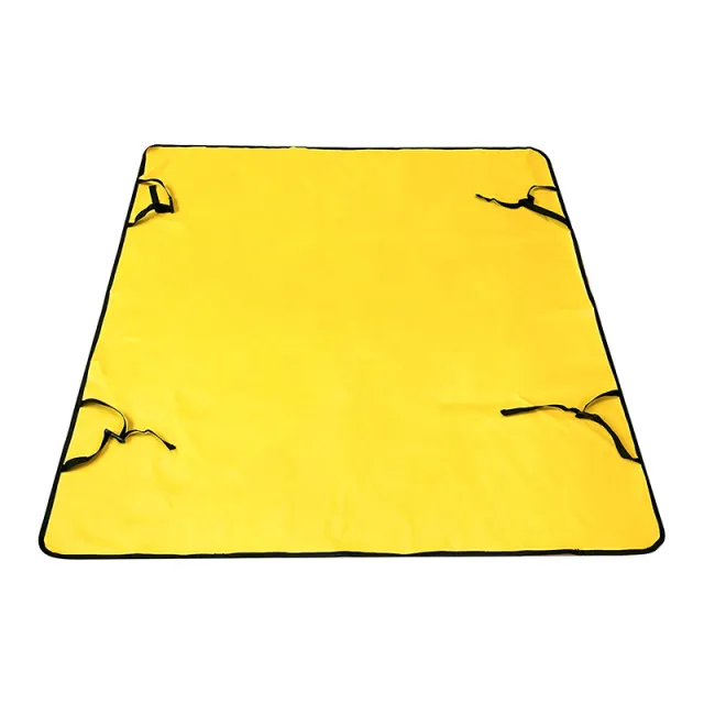 Car Pet Mat Rear Seat Water And Dirt Resistant Isolation Pad Yellow Rear Mat - Shop at LoveMi