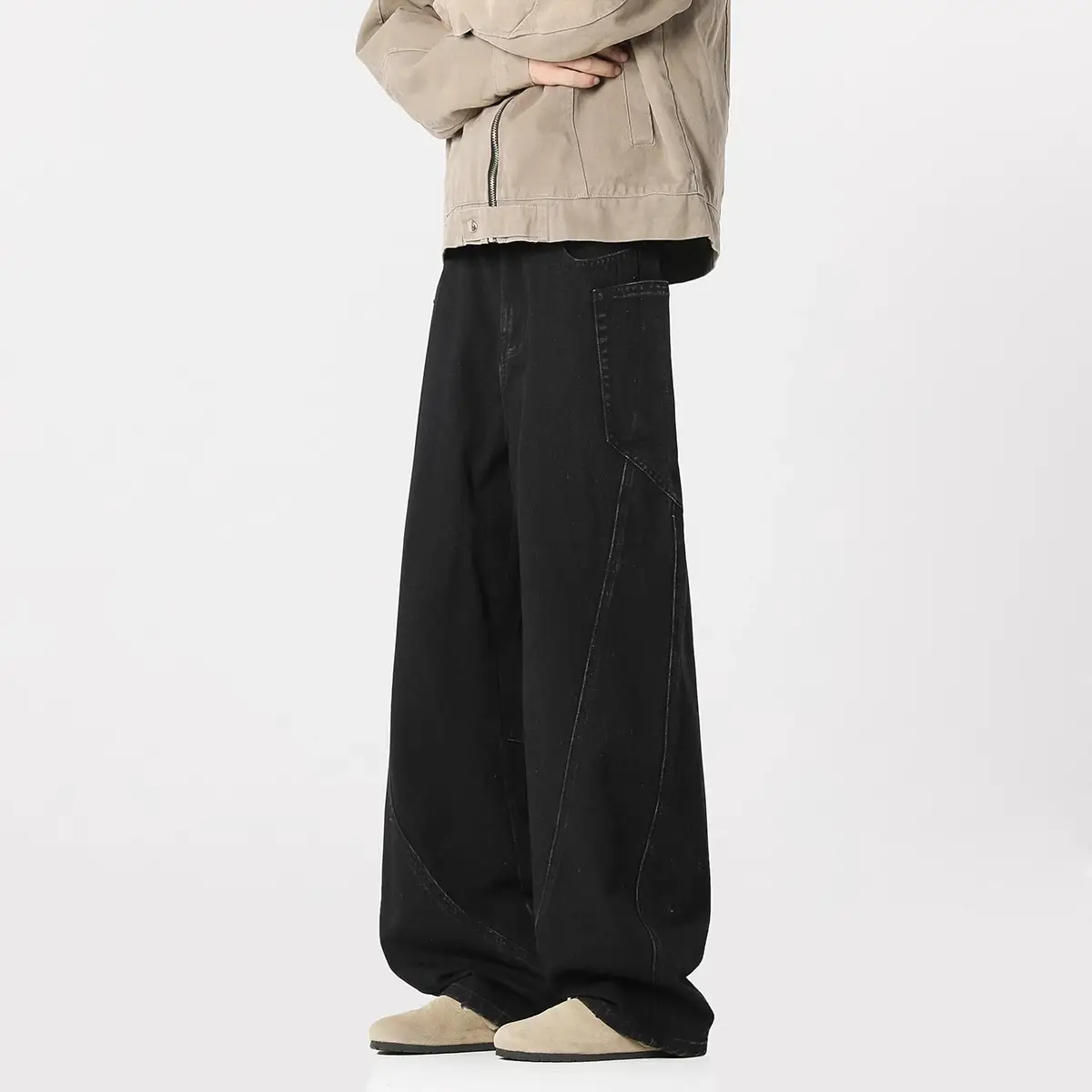American Washed Machete Cargo Jeans