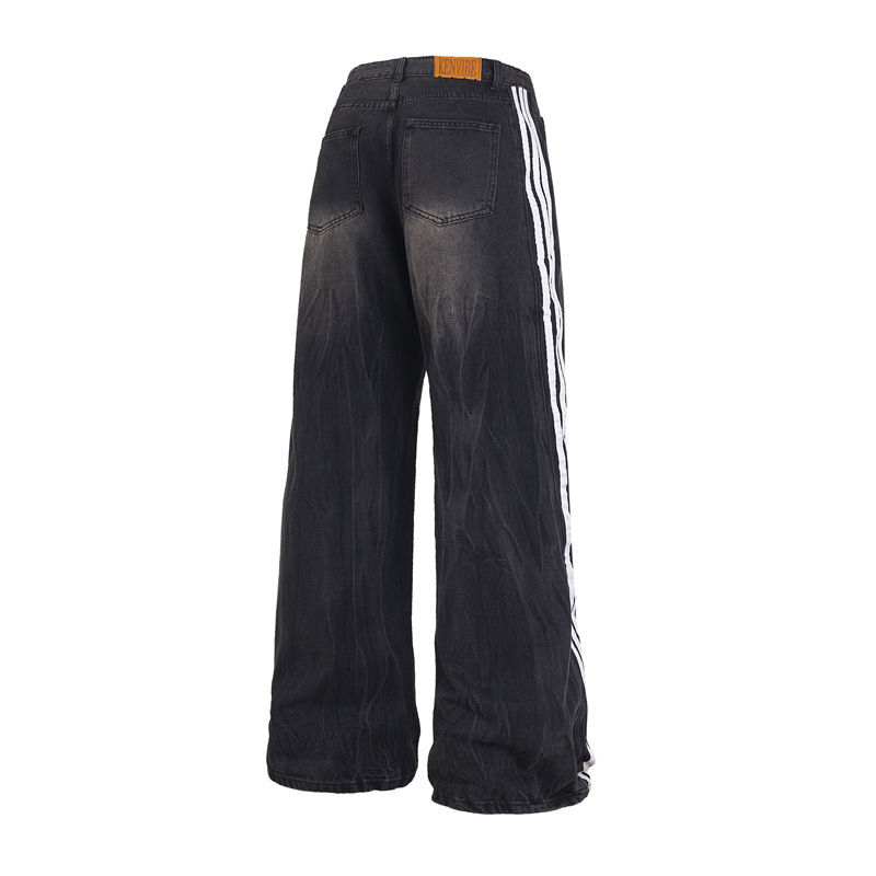 Title 9, Loose Straight Wide Leg Mop Trousers