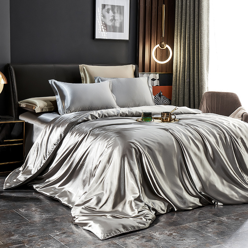 Silk Satin Duvet Cover Set, picture 7 of 12