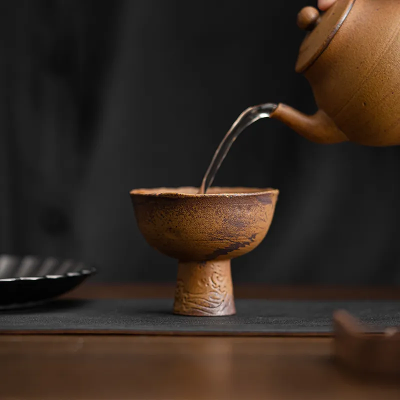 Sauce Glaze Stoneware Household Kung Fu Tea Set
